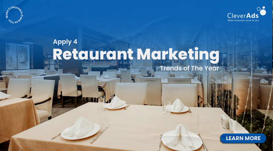 Apply 4 restaurant marketing trends of the year